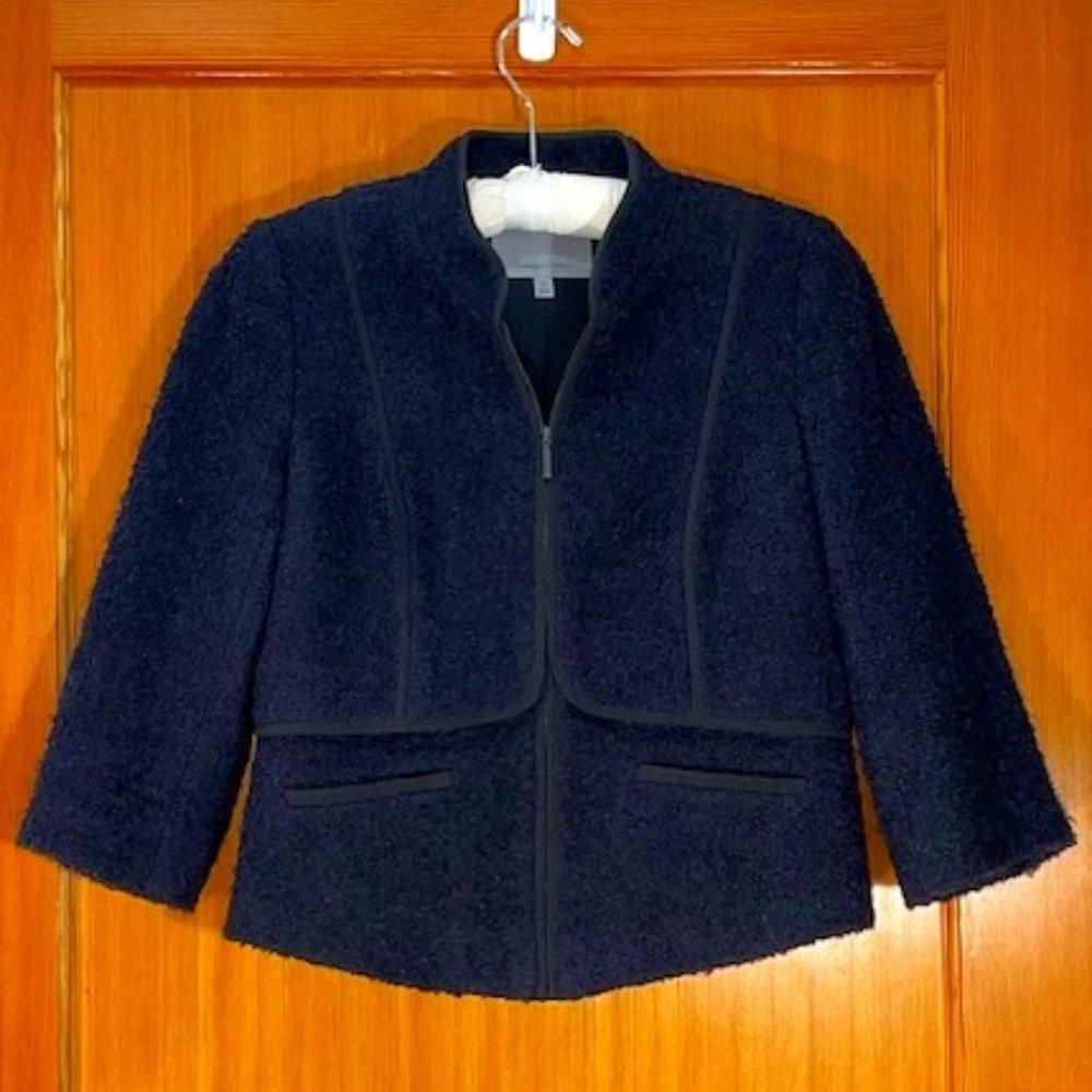 Classiques Entier Unique, Tailored Navy Blazer Wi… - image 1